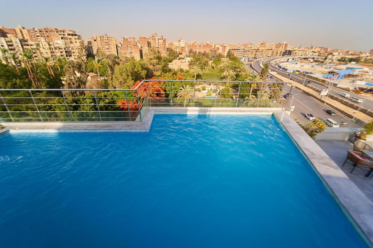 Al Kawm al Akhdar New Pyramid Front Hotel מראה חיצוני תמונה