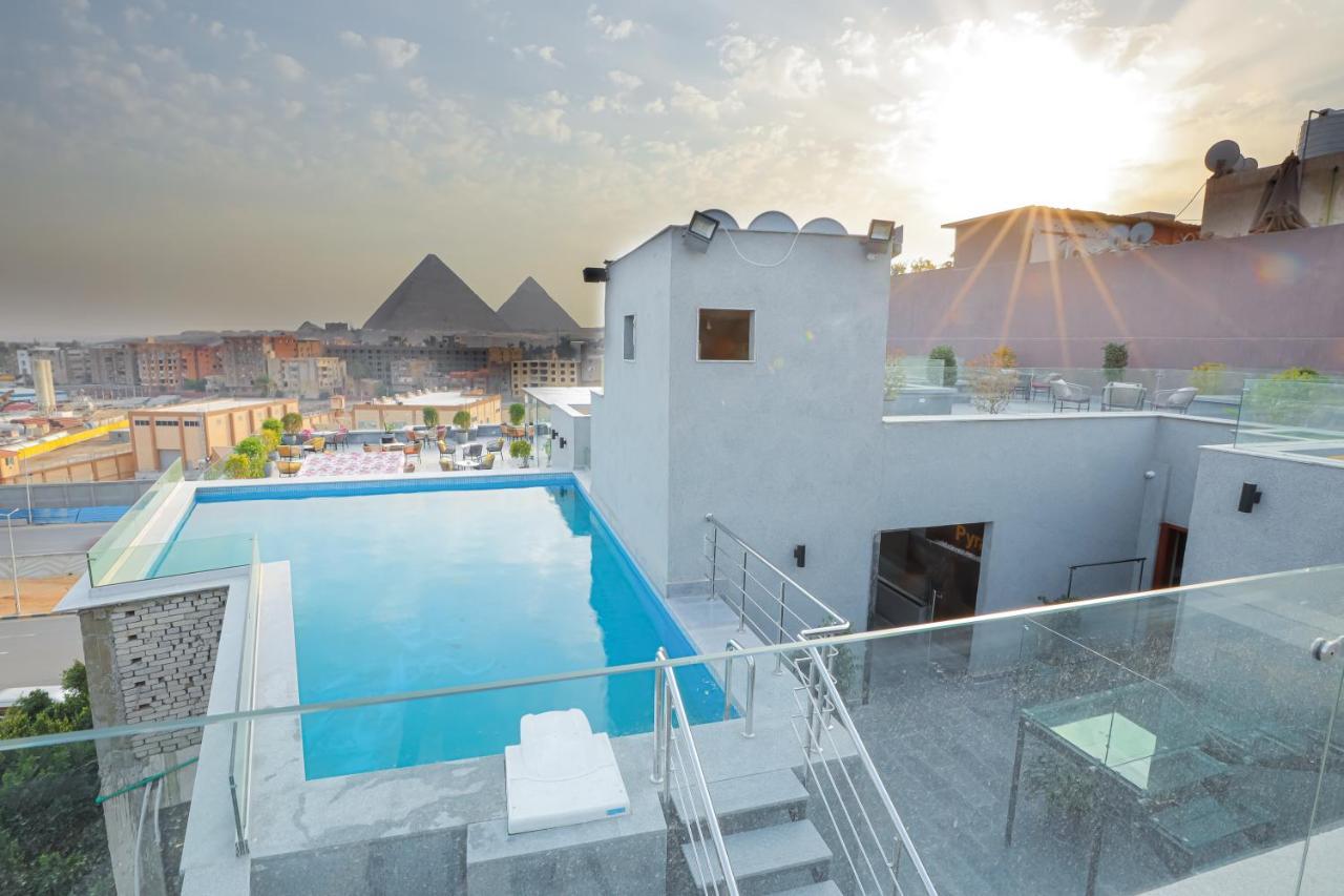 Al Kawm al Akhdar New Pyramid Front Hotel מראה חיצוני תמונה