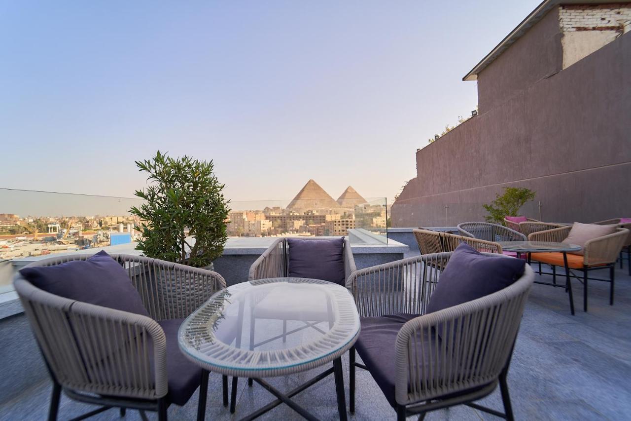 Al Kawm al Akhdar New Pyramid Front Hotel מראה חיצוני תמונה