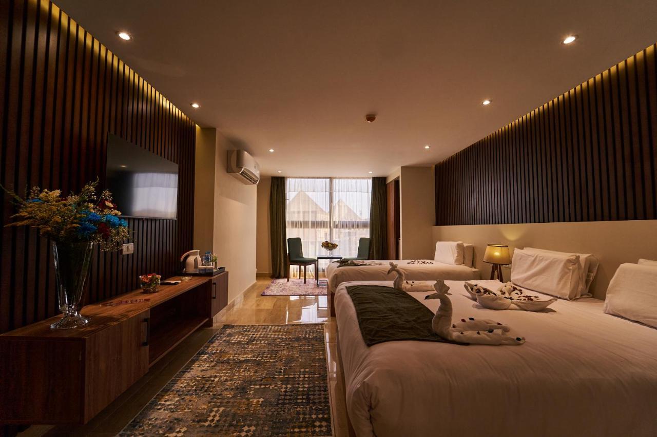 Al Kawm al Akhdar New Pyramid Front Hotel מראה חיצוני תמונה