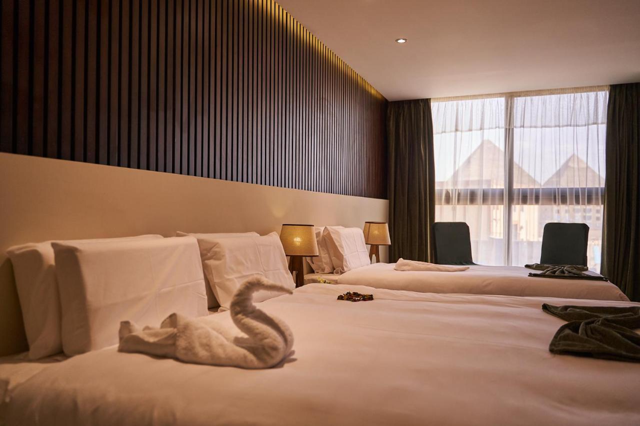 Al Kawm al Akhdar New Pyramid Front Hotel מראה חיצוני תמונה